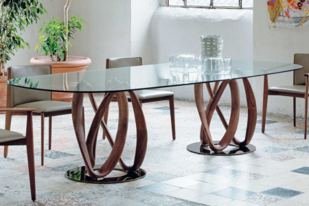Infinity Double Pedestal Dining Table