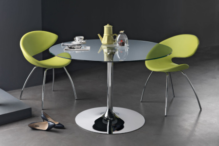 Infinity Glass Kitchen Table