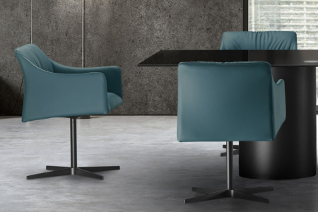 Isidora Swivel Dining Chair