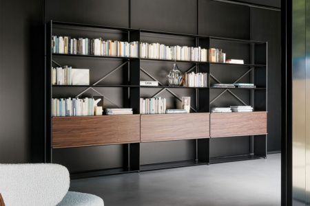 Kaos Bookcase with Storage