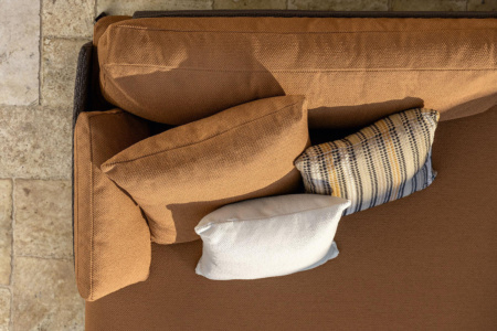 Leaf Chaise Sectional Sofa with Table