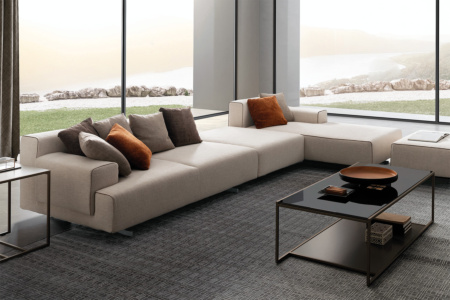 Leros Sectional Sofa with Chaise