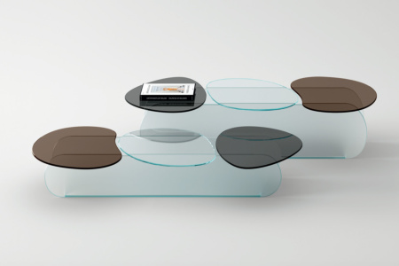 Lilypad Glass Coffee Table