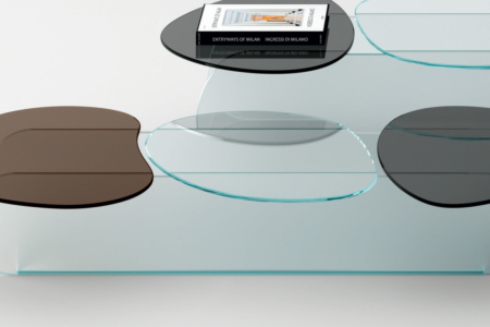 Lilypad Glass Coffee Table