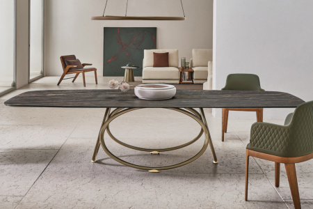 Louis Barrel Dining Table