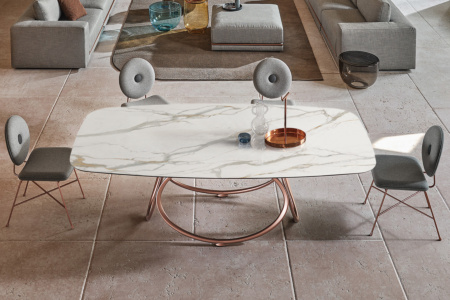 Louis Barrel Dining Table