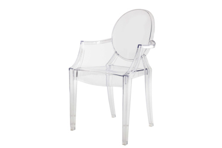 Louis Ghost Dining Chair (Set of 2) Quickship