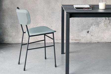 Master Hard Leather Dining Chair