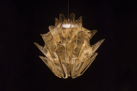 Moire Suspension Light