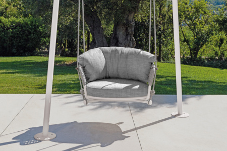 Moon Alu Swing Armchair