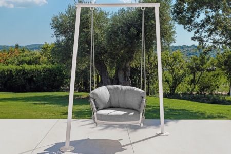 Moon Alu Swing Armchair