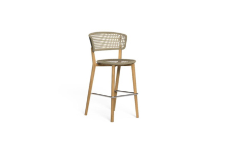 Moon Teak Bar Stool