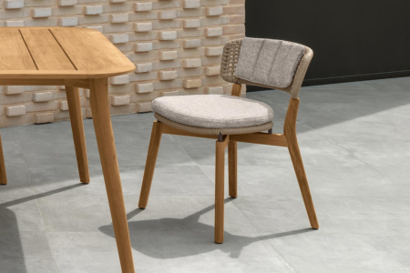 Moon Teak Dining Chair