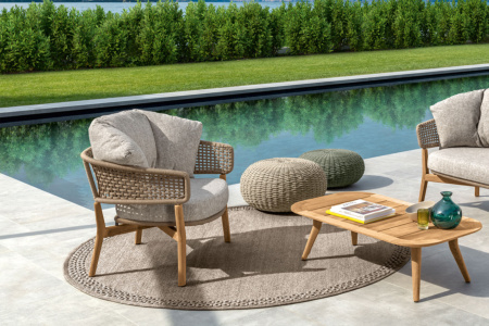 Moon Teak Lounge Armchair