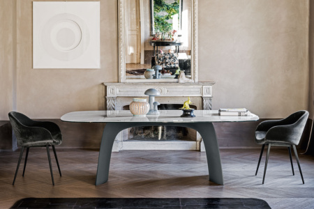 Moonlight Ceramic Dining Table