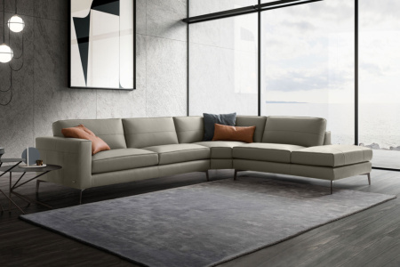 Nausicaa Corner Sectional Sofa with Peninsula