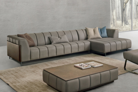 Nautilus Sectional Sofa with Chaise