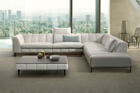 Nautilus Sectional Sofa with Peninsula