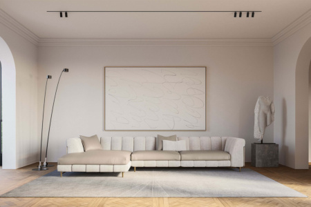 Nautilus Sectional Sofa with Chaise