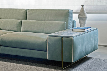 Newport Sofa With End Table