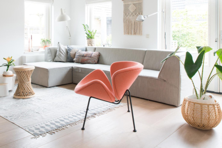 Orange Slice Armchair