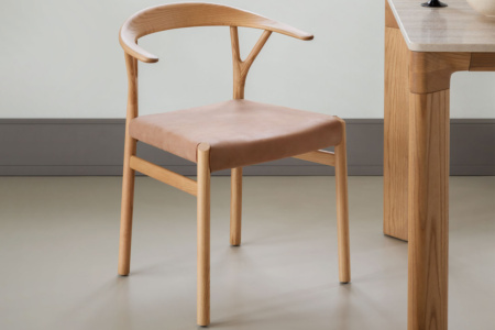 Oslo Hard Leather Dining Chair