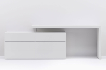 People Dresser With Domino Desk Quickship