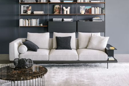 Phil Sofa With Magazine Rack