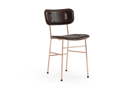 Piuma Hard Leather Dining Chair