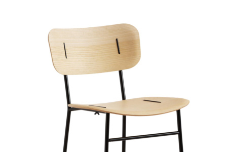 Piuma Wood Bar Stool