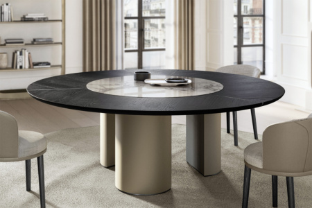 Plai Wood-Ceramic Dining Table
