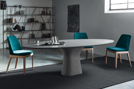 Podium Oval Dining Table