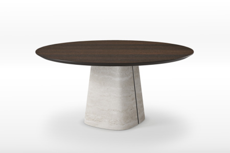 Rado Wood Round Dining Table
