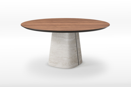 Rado Wood Round Dining Table