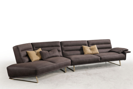 Renegade Angled Sectional Sofa with Peninsula