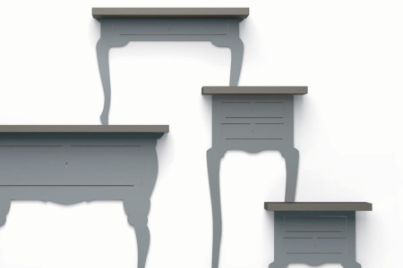 Shape Shelf Composition E