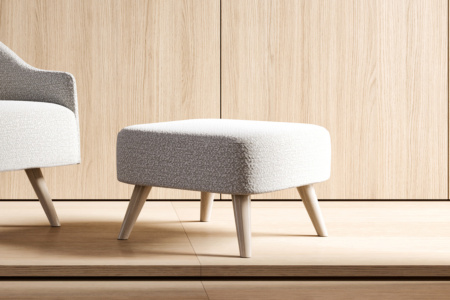 Shell Pouf
