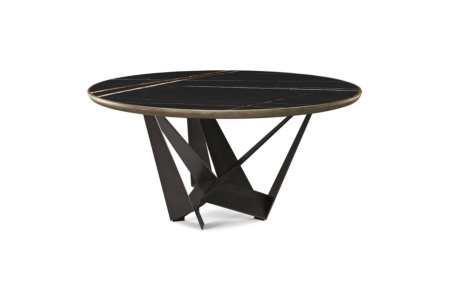 Skorpio Keramik Premium Round Dining Table
