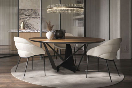 Skorpio Round Dining Table