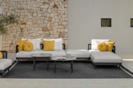 Slam Rope Sectional Sofa with Chaise