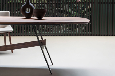 Slot Wood Dining Table