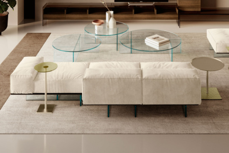 Soft Glass Sofa
