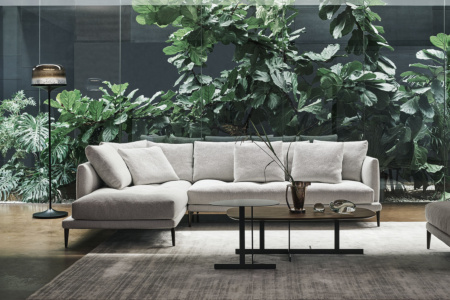 Soft Island Sectional Sofa Combination 01