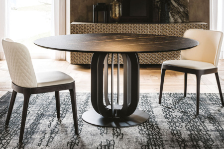 Soho Keramik Round Dining Table