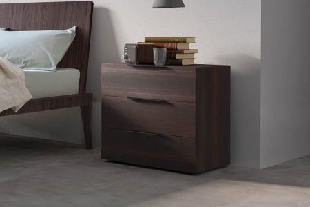 Spazio 3-Drawer Nightstand