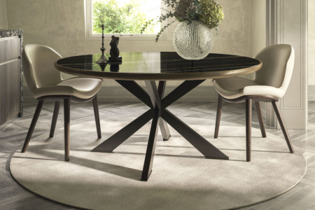 Spyder Keramik Premium Round Dining Table