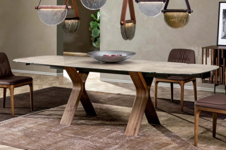 Still Barrel Extension Dining Table