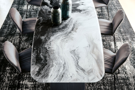 Stratos CrystalArt Dining Table