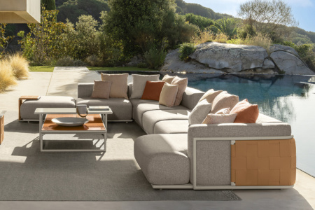 Tresse J-Shape Sectional Sofa Comp. A