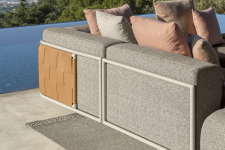 Tresse J-Shape Sectional Sofa Comp. A